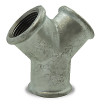 Distributor "Y" F/F/F in malleable cast iron