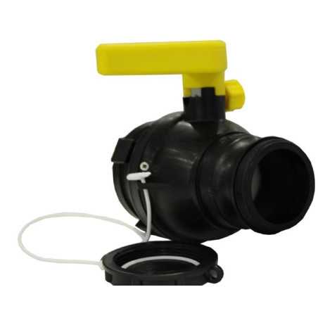 Absperrklappe Typ A 2-Zoll-Mutter für 56mm Tank Sotralentz