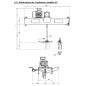 Agitatore / miscelatore per serbatoio 1000 litri IBC