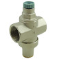Compact pressure reducer, pressure gauge connection Compact pressure reducer, pressure gauge connection