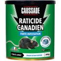 Caussade - Raticide Canadien 12x25grs - FLOCOUMAFEN