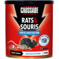 Caussade - Rats & Souris 300 grs , 12x25grs - flocoumafen, efficacité radicale