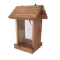 Mangiatoia "Silo Montana RED CEDAR" per uccelli selvatici