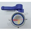 Butterfly valve with floating nut in aluminum S60x6 for tank 1000 liters IBC