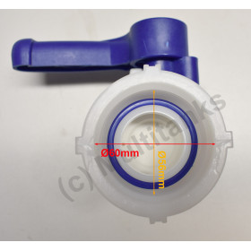 Product sheet Butterfly valve 2 inches 56mm Mamor Mauser