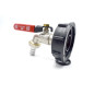 Ensemble raccord S60x6 et robinet de jardin en laiton pour cuve IBC