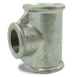 Reduced galvanized female 90° malleable cast iron