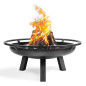 Garden brazier in PORT steel from 60 to 100cm in diameter with high quality finish Garden brazier in PORT steel from 60 to 100cm in diameter with high quality finish