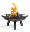 Garden brazier in PORT steel from 60 to 100cm in diameter with high quality finish