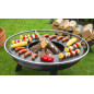 Garden brazier in PORT steel from 60 to 100cm in diameter with high quality finish Garden brazier in PORT steel from 60 to 100cm in diameter with high quality finish