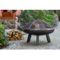 Garden brazier in PORT steel from 60 to 100cm in diameter with high quality finish Garden brazier in PORT steel from 60 to 100cm in diameter with high quality finish