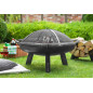 Garden brazier in PORT steel from 60 to 100cm in diameter with high quality finish Garden brazier in PORT steel from 60 to 100cm in diameter with high quality finish