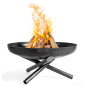 INDIANA steel garden brazier from 60 to 100cm in diameter with high quality finish