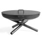 INDIANA steel garden brazier from 60 to 100cm in diameter with high quality finish