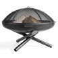INDIANA steel garden brazier from 60 to 100cm in diameter with high quality finish