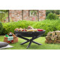 INDIANA steel garden brazier from 60 to 100cm in diameter with high quality finish