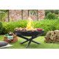 INDIANA steel garden brazier from 60 to 100cm in diameter with high quality finish