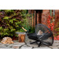 INDIANA steel garden brazier from 60 to 100cm in diameter with high quality finish