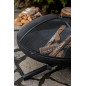 INDIANA steel garden brazier from 60 to 100cm in diameter with high quality finish