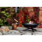 INDIANA steel garden brazier from 60 to 100cm in diameter with high quality finish