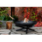 INDIANA steel garden brazier from 60 to 100cm in diameter with high quality finish
