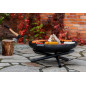 INDIANA steel garden brazier from 60 to 100cm in diameter with high quality finish