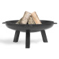 POLO steel garden brazier from 60 to 100cm in diameter with high quality finish