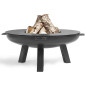 POLO steel garden brazier from 60 to 100cm in diameter with high quality finish