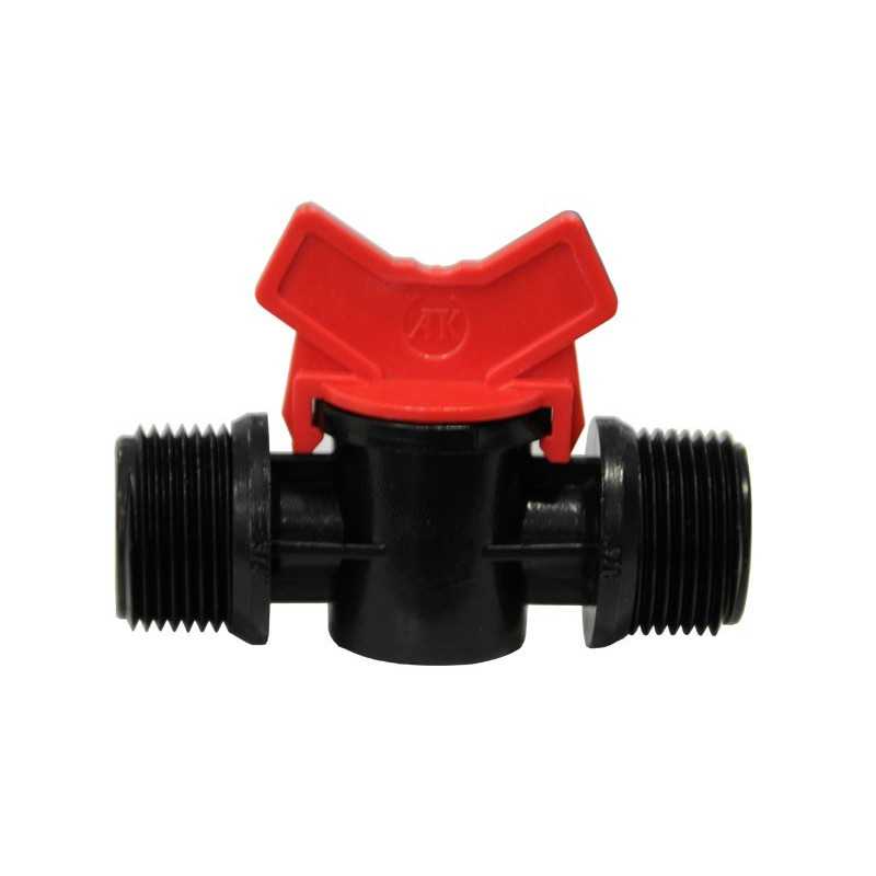 Mini valvola filettata 2 lati 3/4'' Mini valvola filettata 2 lati 3/4''