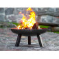 POLO steel garden brazier from 60 to 100cm in diameter with high quality finish