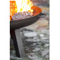 POLO steel garden brazier from 60 to 100cm in diameter with high quality finish