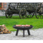 POLO steel garden brazier from 60 to 100cm in diameter with high quality finish