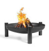 Garden brazier in PALMA steel from 60 to 100cm in diameter with high quality finish