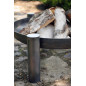 Garden brazier in PALMA steel from 60 to 100cm in diameter with high quality finish
