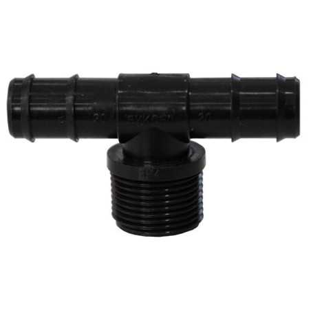 Product sheet Splined tee - Male thread