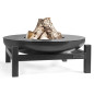 Garden brazier in steel PANAMA from 60 to 100cm in diameter with high quality finish