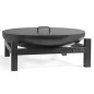Garden brazier in steel PANAMA from 60 to 100cm in diameter with high quality finish