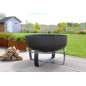 Braséro de jardin XXL VIKING en acier de 80cm de diamètre avec finition de haute qualité Braséro de jardin XXL VIKING en acier de 80cm de diamètre avec finition de haute qualité
