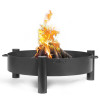 Garden brazier in HAITI steel from 60 to 80cm in diameter with high quality finish