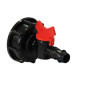 Raccordo con mini valvola scanalata 20mm maschio Raccordo con mini valvola scanalata 20mm maschio