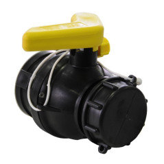 Product sheet Ball valve 56mm with floating nut and LDPE seals
