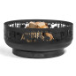 FOREST garden brazier in steel 80cm in diameter with high quality finish
