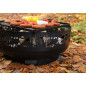 FOREST garden brazier in steel 80cm in diameter with high quality finish