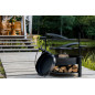 Braciere da giardino diam 80cm con griglia multifunzione MONTANA X di 60cm Braciere da giardino diam 80cm con griglia multifunzione MONTANA X di 60cm