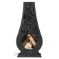 Chimenea exterior HAWANA de alta calidad