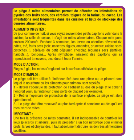 Acto - Pièges à mites alimentaires - Gamm vert