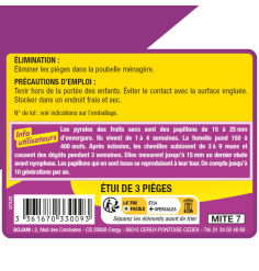 Acto pièges à mites alimentaires - piège sans odeur et sans insecticide