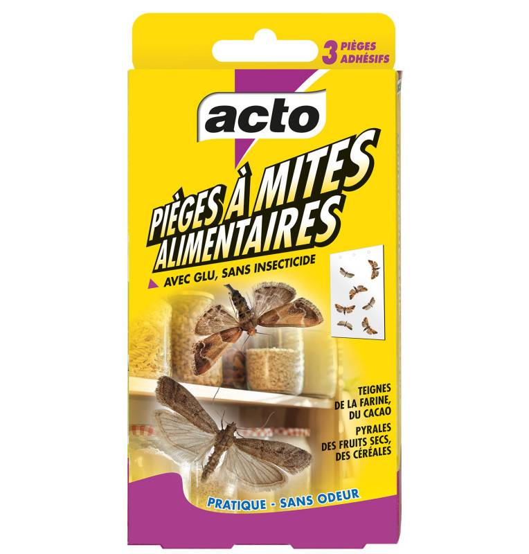 Acto Pièges Anti-mites alimentaires Protecta (Lot de 4) au meilleur prix  sur