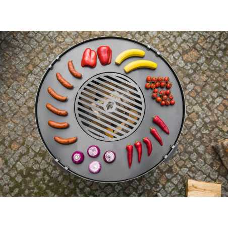 SANTOS Feuerschale mit Grill 85 cm - Cookking | Multitanks