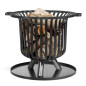 Outdoor brazier Fire basket "VERONA" made of steel, high quality, Made in Europe Outdoor brazier Fire basket "VERONA" made of steel, high quality, Made in Europe